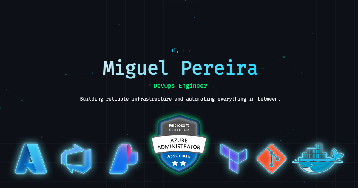 Miguel Pereira | Portfolio